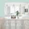 Westinghouse Mini Fiona LED Pendant, Dimmable 6.5W, Brushed Nickel, Clear Seeded Glass 6132800 - alternate 6